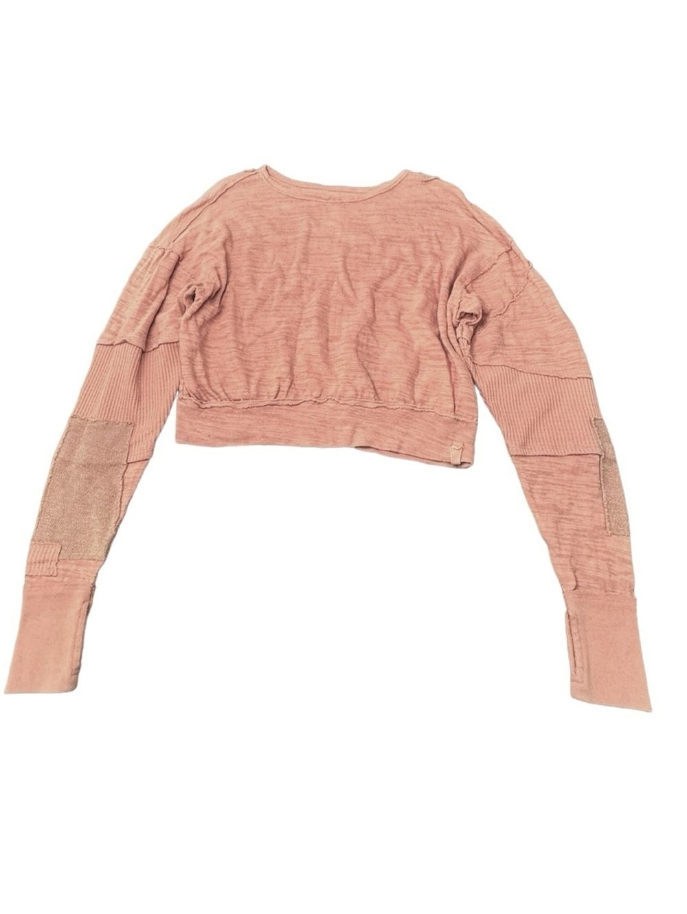 Free People We The Free 5 Star Tee Sweet Cinnamon Slouchy Patched Women’s XS